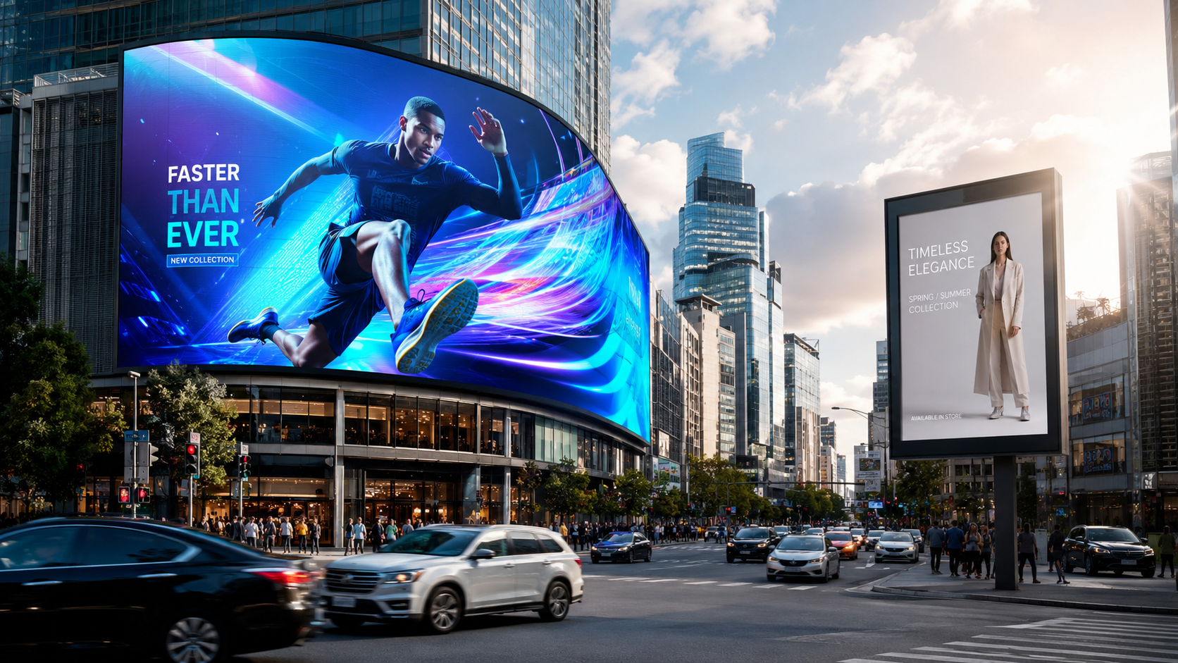LED Advertising Screen vs. Digital Advertising Board